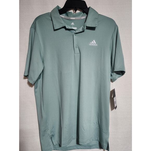 adidas Other - Adidas golf shirt men small hazy green-New